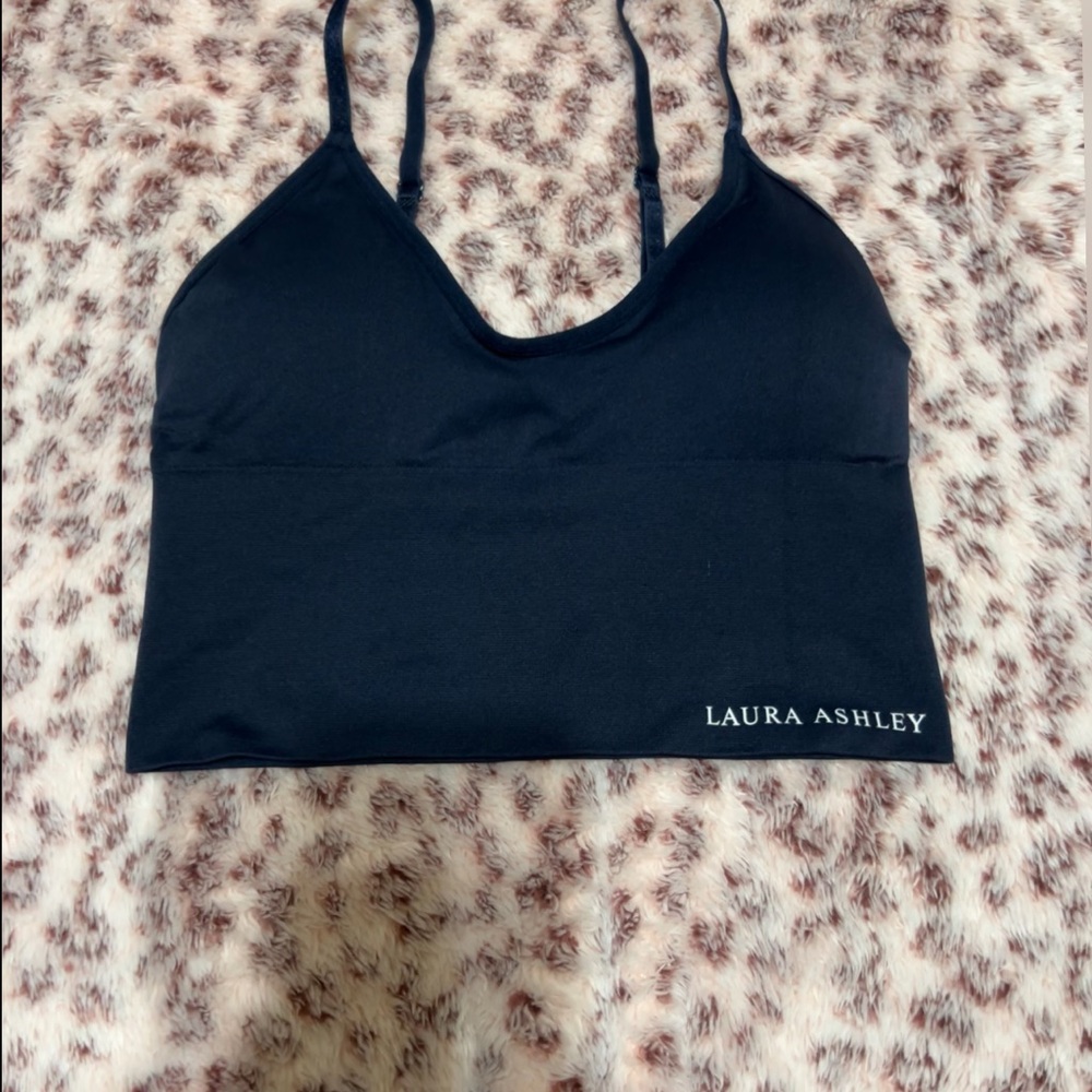 Laura Ashley Blue & Cream Bralette